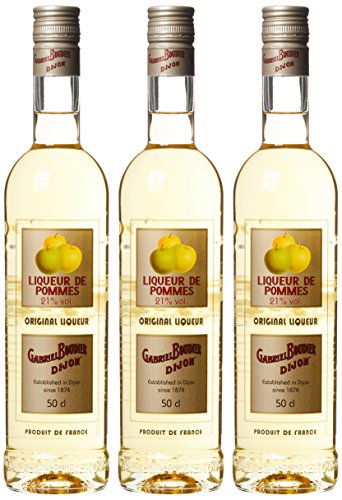 Gabriel Boudier Liqueur de Pomme SA ETS Liköre (3 x 0.5 l) von Gabriel Boudier