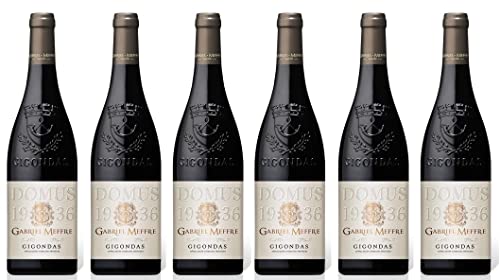 6x 0,75l - Gabriel Meffre - Domus 1936 - Gigondas A.O.P. - Rhône - Frankreich - Rotwein trocken von Gabriel Meffre