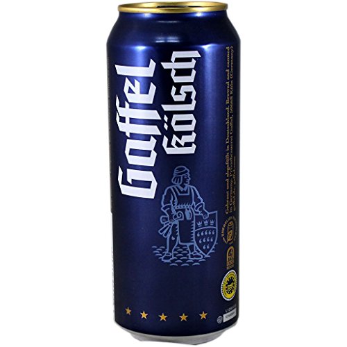 24 Dosen Gaffel Kölsch a 0,5 Liter Bier inc. 6,00€ EINWEG Pfand 4.8% Vol. von Gaffel