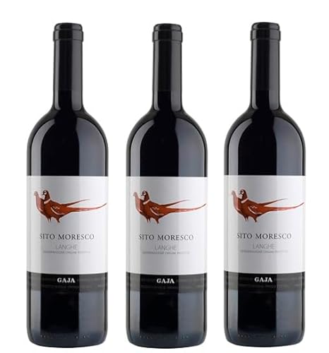 3x 0,75l - 2022er - Gaja - Sito Moresco - Langhe D.O.P. - Piemonte - Italien - Rotwein trocken von Gaja