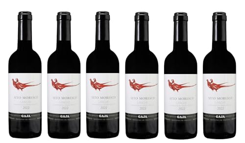 6x 0,375l - 2022er - Gaja - Sito Moresco - HALBE - Langhe D.O.P. - Piemonte - Italien - Rotwein trocken von Gaja