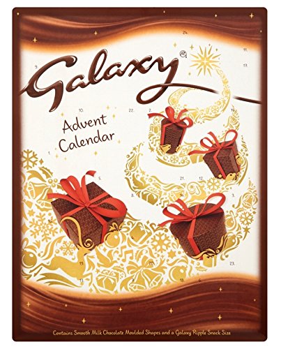 Galaxy Adventskalender Milchschokolade 110 g (5 Stück) von Galaxy