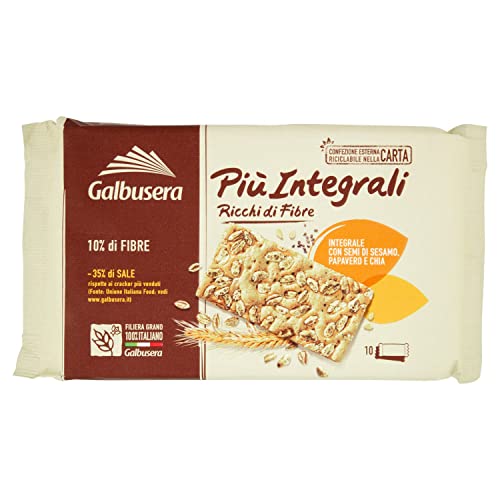 Galbusera Più Vollkornknacker Roggen, 380 g von Galbusera