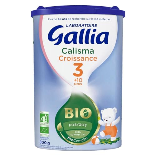 Calisma bio 3 lait croissance 800g von Gallia