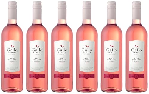 Gallo Family Vineyards White Zinfandel Lieblich (6 x 0.75 l) von Gallo Family Vineyards