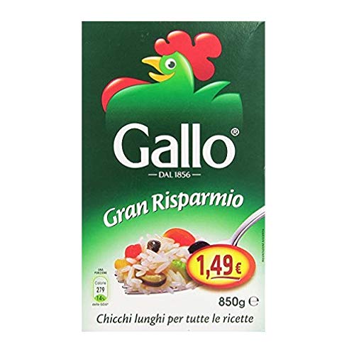 Riso Gallo Gran Risparmio Lange Bohnen Reis 1 Kg Italienisch Parboiled von Riso Gallo