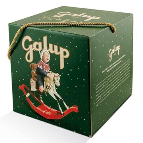 Galup® | Traditionelles Pandoro Gran Galup | Pandoro mit Puderzucker Naturhefe - 750 Gr von Galup