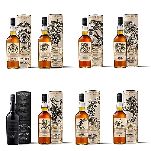 Game Of Thrones Single Malt Whisky Collection (Limited Edition, 8x 70cl) von Game Of Thrones Whisky