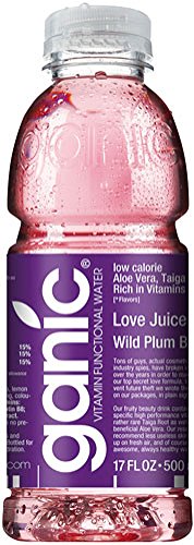 Ganic - Love Juice Wild Plum, Vitaminwater - 500 ml von COXZD