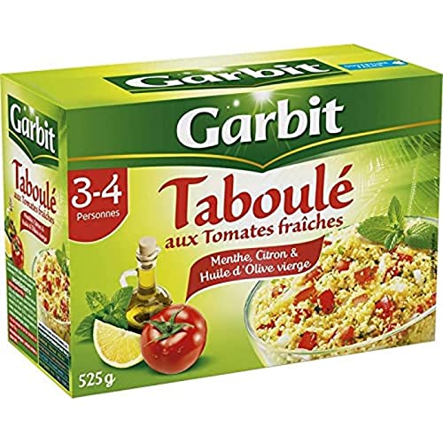 Taboulé aux Tomates Fraîches, Taboule mit Tomaten, Minze, Zitrone und Olivenöl, 525g von Garbit