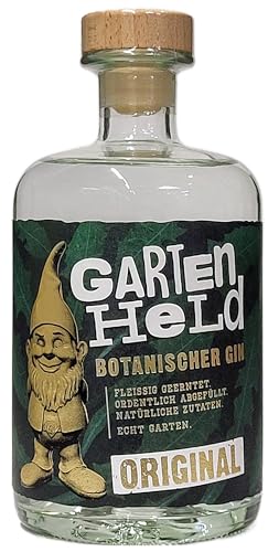 Gartenheld Botanischer Gin Original 0,5 Liter 37,5% Vol. von Gartenheld