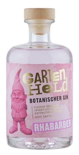 Gartenheld Gin Rhabarber Botanischer Gin von Gartenheld