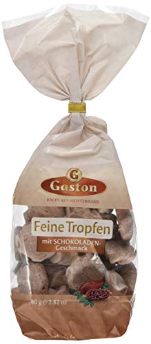 Gaston Feine Tropfen mit Schokoladen-Geschmack, 18er Pack (18 x 80 g) von Gaston