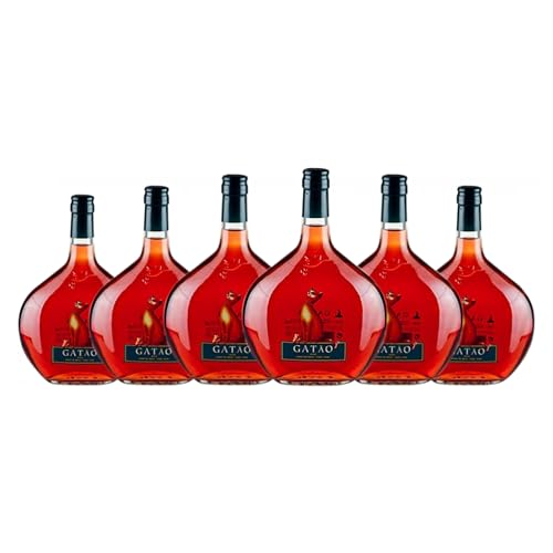 Gatao. Rose Portugal Jung 75 cl Rosé-Wein (Karton mit 6 Flaschen von 75 cl) von Gatao