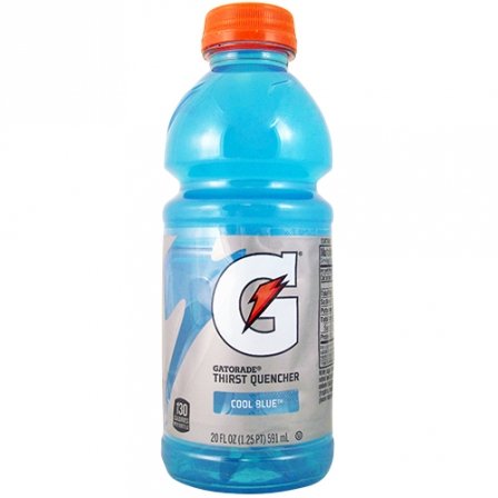 Gatorade G Series Cool Blue Raspberry 20OZ (591ml) - 1 Bottle von Gatorade