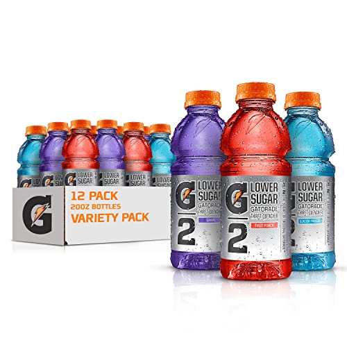 Gatorade G2 Thirst Quencher Variety Pack, 20 Ounce Bottles (Pack of 12) by Gatorade von Gatorade