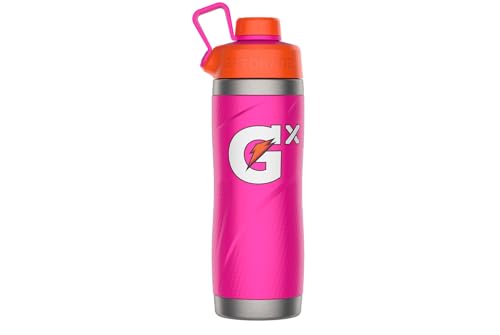 Gatorade Gx Edelstahlflasche, Rosa, 907.2 g von Gatorade