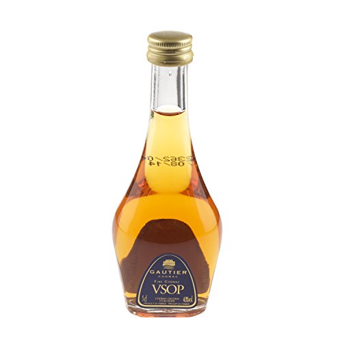 Cognac Gautier VSOP 50 ml 40% mini flaschen bottle miniature bottela mignonnette von Gautier