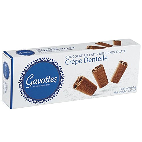 Crêpes dentelle Chocolat au Lait 90g. Gavottes. 18 Stk. von Gavottes