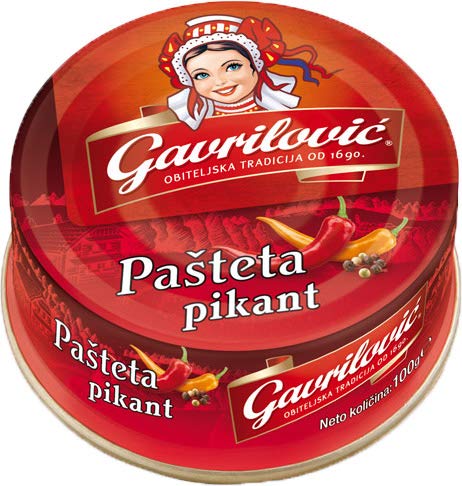 Schweinepastete Pikant - Pašteta pikant von Gavrilovic