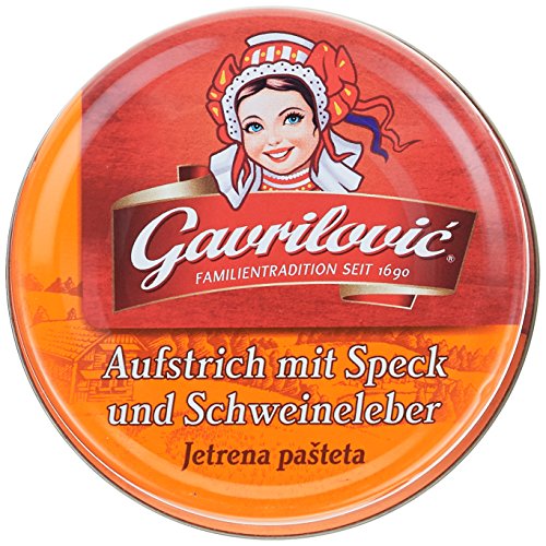 Gavrilovic Leberwurstpastete, 5er Pack (5 x 100 g) von Gavrilovic