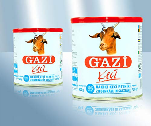 Ziegenkäse 50% Fett in Salzlake 400g von Gazi