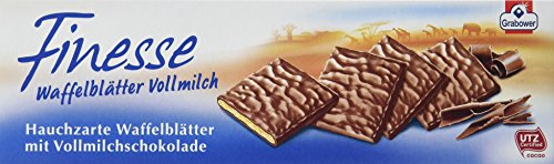 Finesse Waffelblättchen Vollmilch, 20er Pack (20 x 100 g) von Geakv