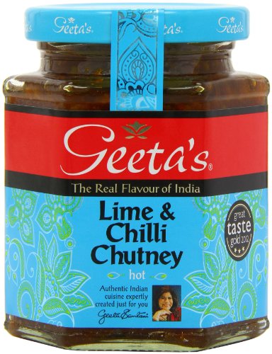Geeta's Lime and Chilli Chutney 310 g (Pack of 6) von Geeta's