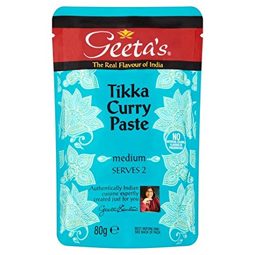 Geeta´s Tikka Curry Paste medium 80g von Geeta's