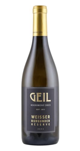 Geil Weisser Burgunder Reserve 2023 | Rheinhessen – Deutschland | 1 x 0,75 Liter von Geil