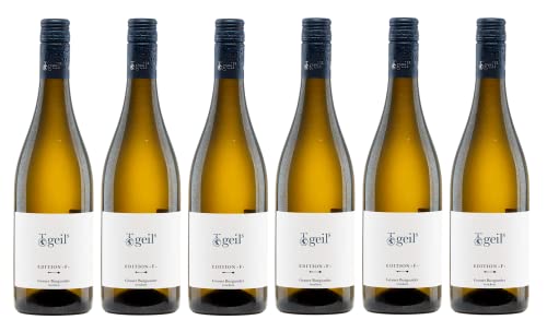 6x 0,75l - 2023er - Geils - Sekt- und Weingut - Edition "F" - Grauer Burgunder - Qualitätswein Rheinhessen - Deutschland - Weißwein trocken von Geils - Sekt- und Weingut