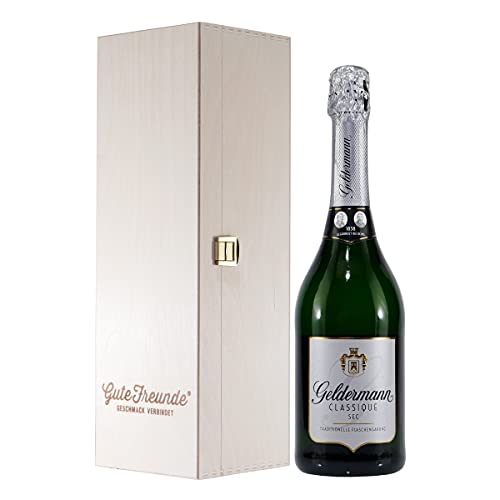 Geldermann Classique Sec Sekt mit Geschenk-Holzkiste von Geldermann