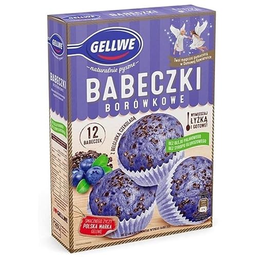 Babeczki Borowikowe - Blaubeer Muffins 290g Gellwe von Gellwe