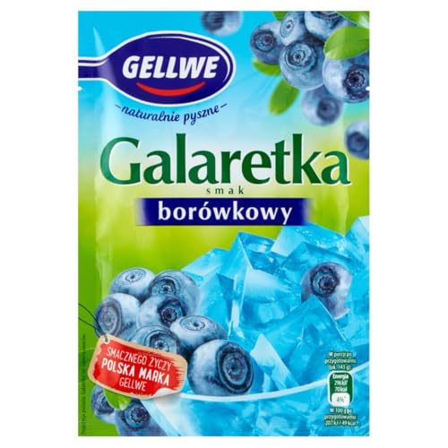 GELLWE FRUGO Galaretka mocno niebieska w proszku 75g von Gellwe