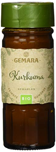 Gemara Bio Kurkuma gemahlen, 6er Pack (6 x 50 g) von Gemara