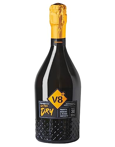 V8+ Prosecco Extra Dry DOC 11% Vol. 0,75l von V8+