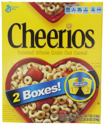 General Mills Cheerios Toasted Whole Grain Oat Cereal 252 gr. aus den USA von General Mills