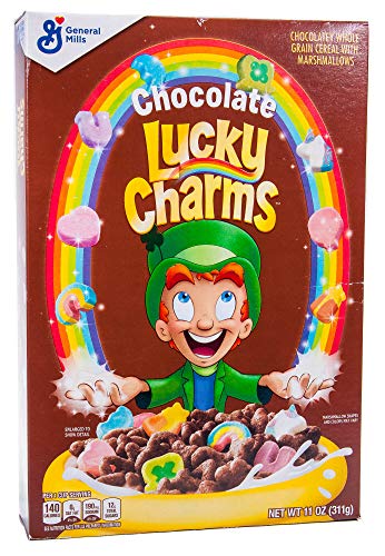 Lucky Charms Chocolate - Cereal with Marshmallows (340g) von General Mills