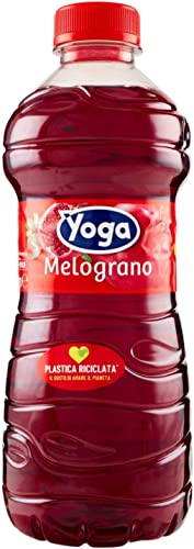 12x Yoga Bar Frutti Rossi Melograno Rote Früchte Granatapfel Fruchtsaft Getränk Fruchtgeschmack Glasflasche 1000 ml fruit juice von Generic