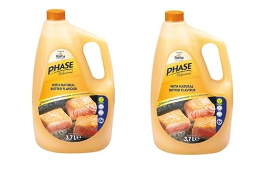 2x Phase Professional Pflanzenfett mit natürlichem Butteraroma gekühlt - 3,7 l Kanister von Generic