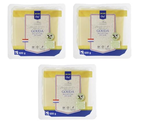 3x Gouda - 500 g Packung MC von Generic