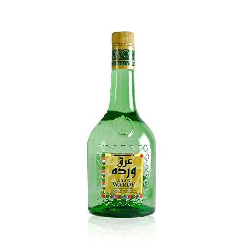 Arak Wardy - Original libanesischer Arak, 54% Vol. - Arrak in edler 750 ml Glasflasche von Generic