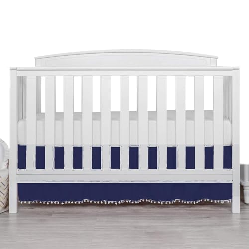 Baby Bettrock | Babybettrock Für Kleinkinder - 28 "x 52" Babybettrock Mit Elegant -Krippenrock Babybettrock von Generic