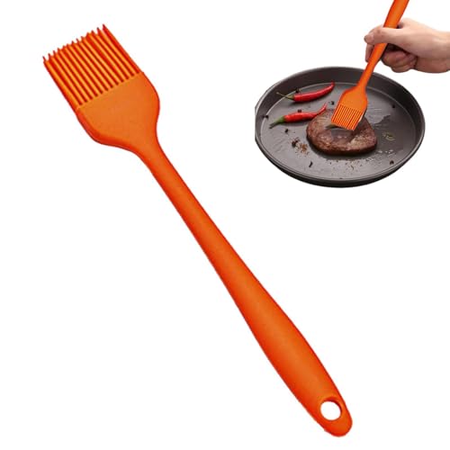 Baking Brush Silicone - Heat Resistant Pastry Basting Brush, Food-Grade BBQ Grill Brush | Silicone Cooking Brush For Oil, Butter, Marinade, Turkey Baster, Barbecue, Meat, Baking von Generic