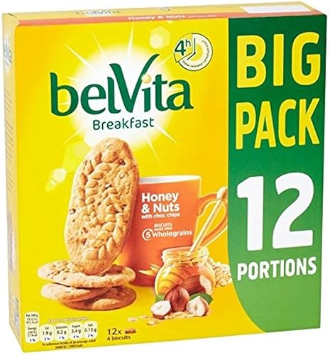 Belvita Honig und Nüsse 540g (12x45g) von Generic