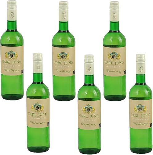 Carl Jung Chardonnay Bio 0,75 Ltr. alkoholfreier Weiswein mit MHD - 15 Stk von Generic