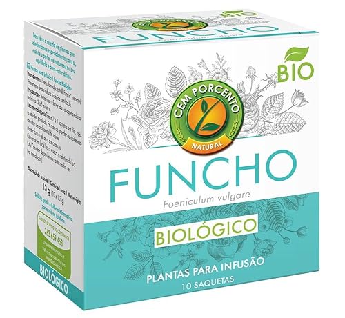 Cem Porcento - Biologisch Funcho/Fenchel (Foeniculum vulgare L.) - 10 Teebeutel x 8 = 80 Teebeutel von Generic