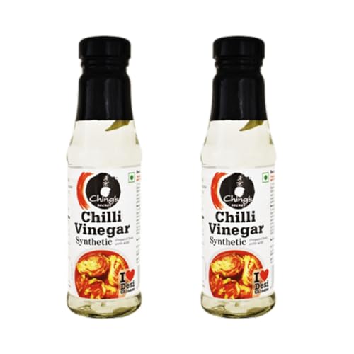 Chings Secret - Chilli Essig (Bündel von 2 x 170g) - Pikante Essig für würzige Geschmacksnoten - Ideal zum Würzen von Salaten, Saucen und asiatischen Gerichten von Generic