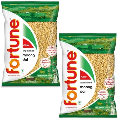 Fortune Linsen (2 x 500g) - Hochwertiges Linsen-Bundle (Moong dal split) von Generic