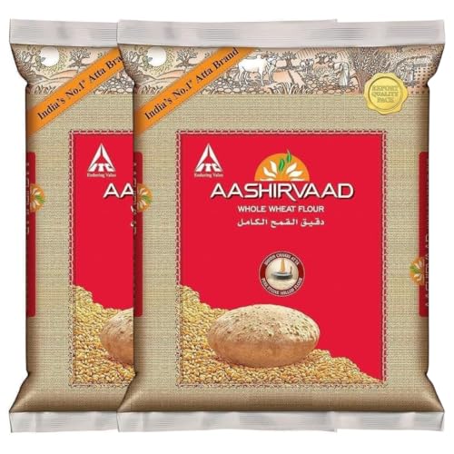 Generic Aashirvaad Vollkornweizenmehl (2 x 10kg) - 20kg: Hochwertiges Mehlpaket von Generic